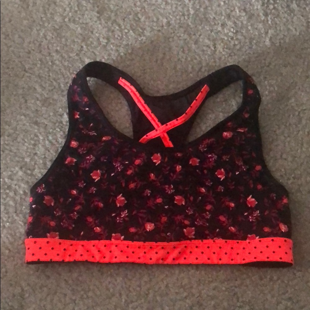 colorful sports bra
